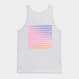 Geodesic Sphere, Pink Tank Top